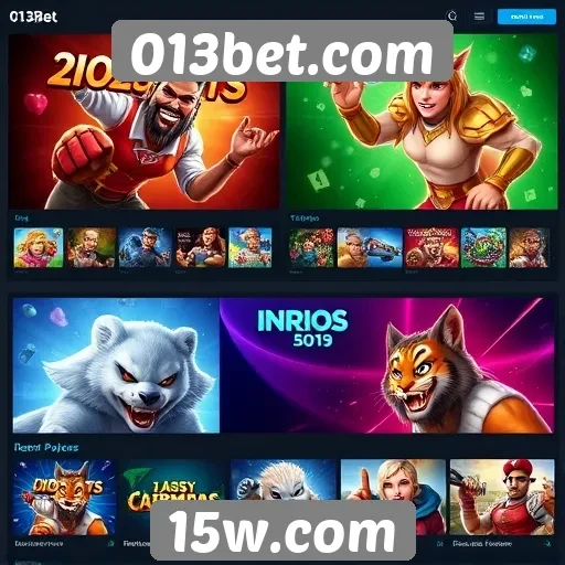 Exploração das opções de jogos disponíveis no 013bet